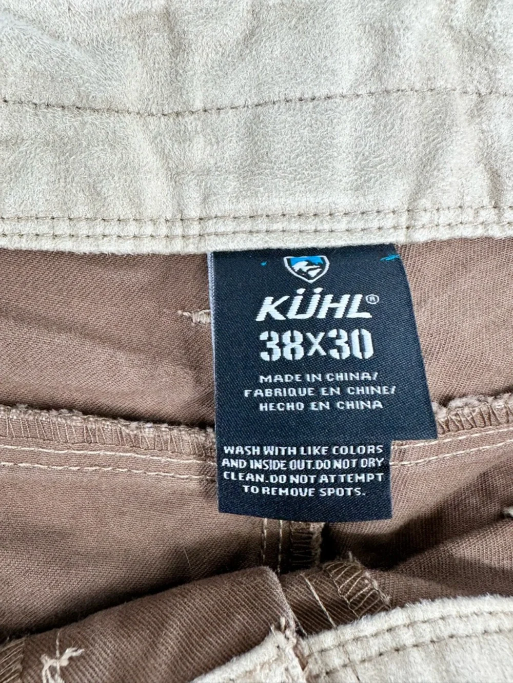 Kuhl Men's tan pant - Picture 2 of 5